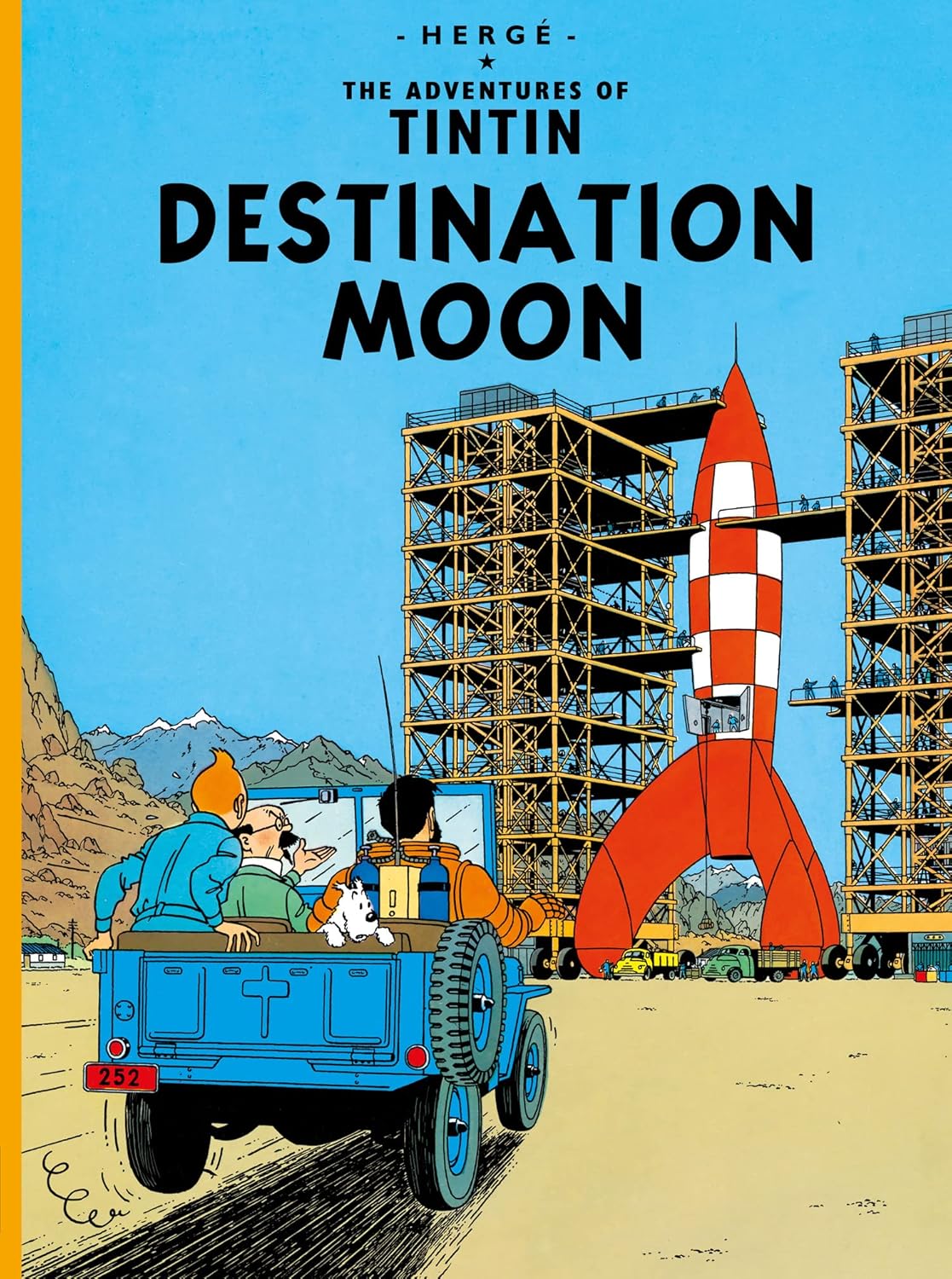 DESTINATION MOON by Herge
