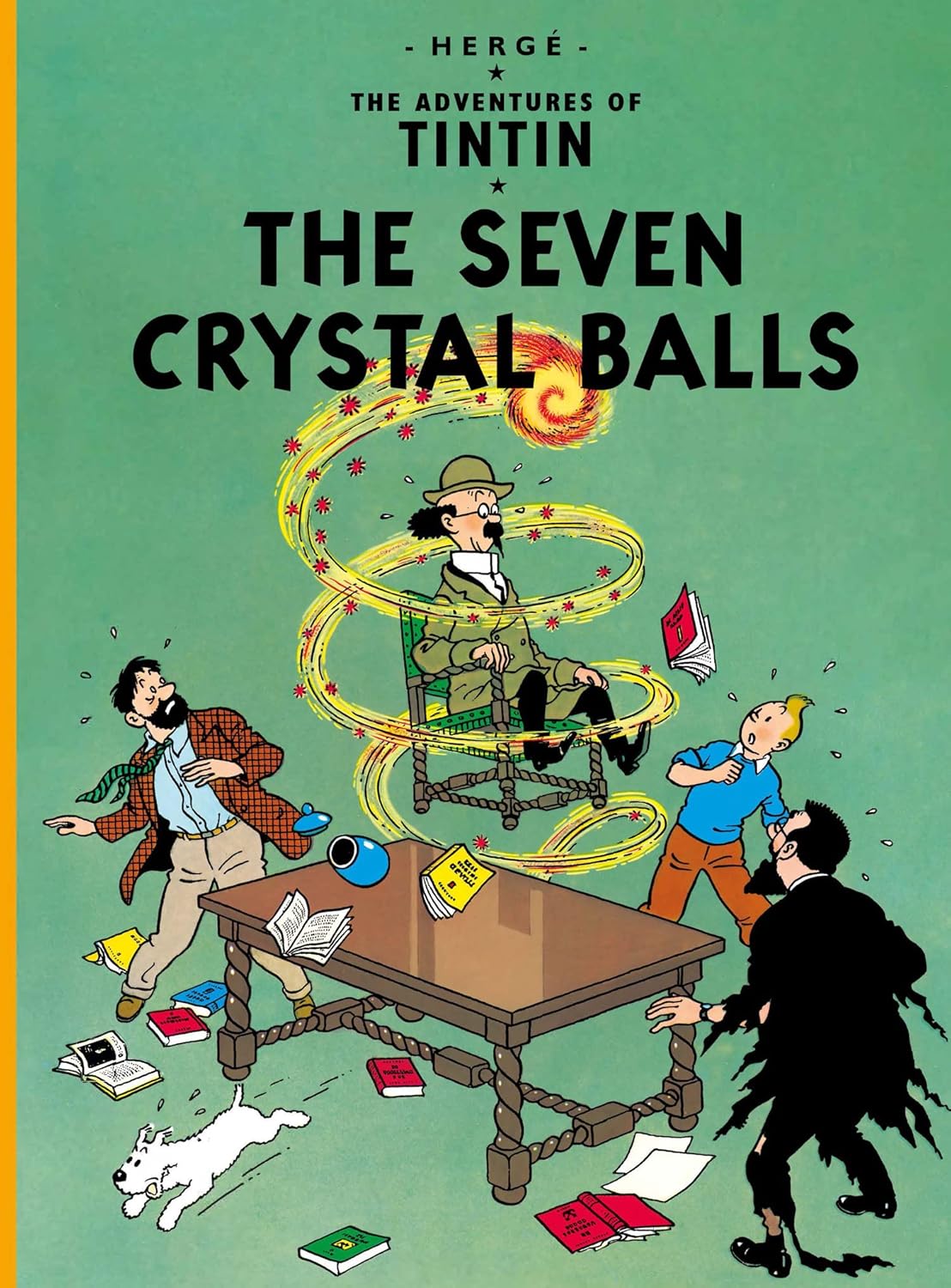 LES SEPT BOULES DE CRISTAL (EGMONT ANGLAIS): THE SEVEN CRYSTAL BALLS by Hergé