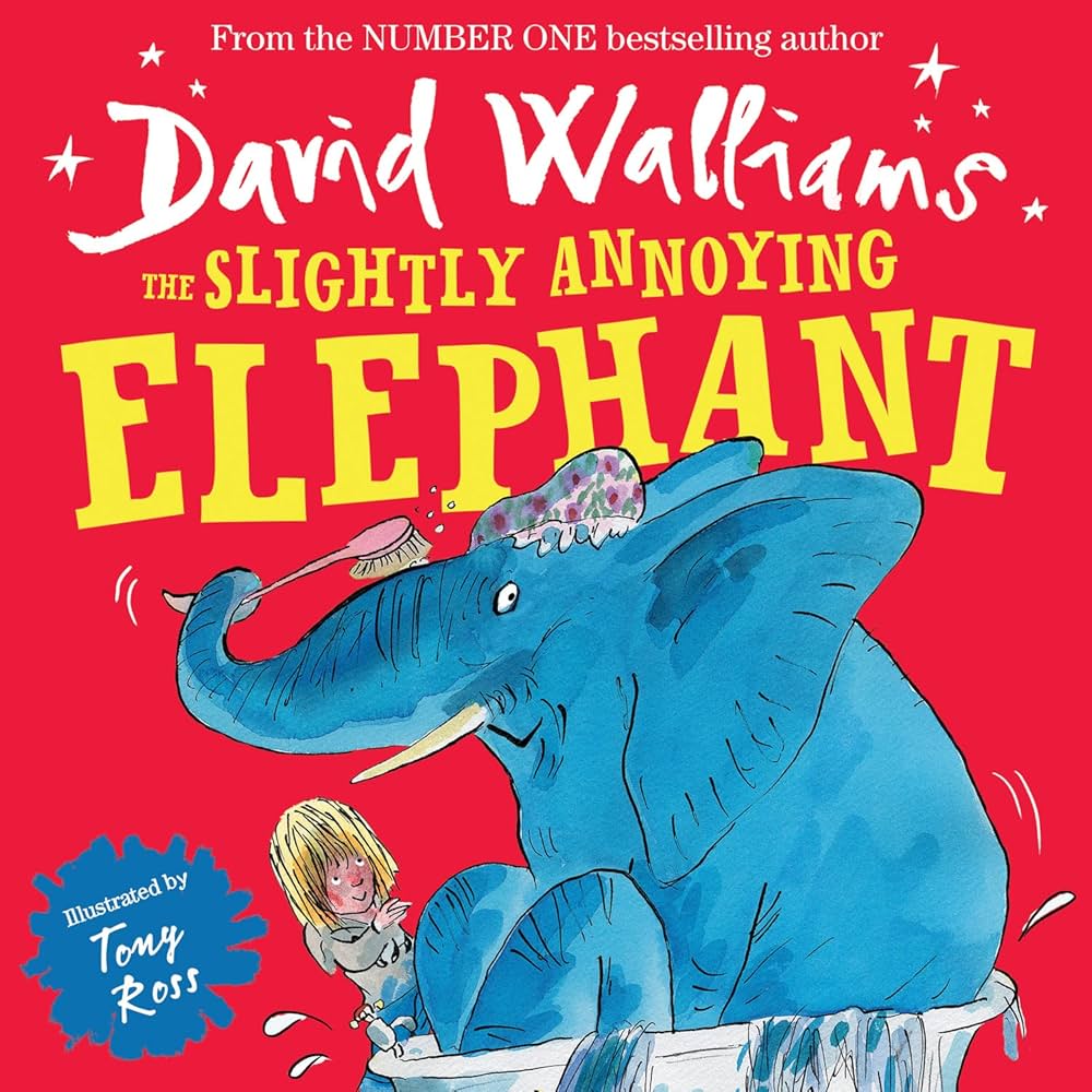 The Slightly Annoying Elephant (English and French Edition) by David Walliams