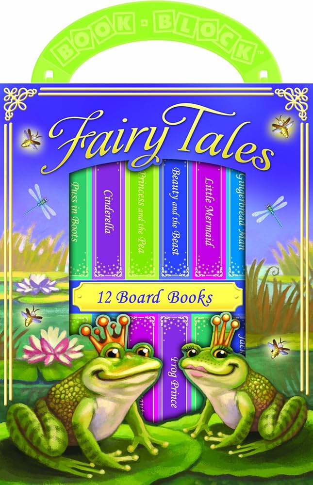 12-Book Fairy Tales Library by Publications International Staff