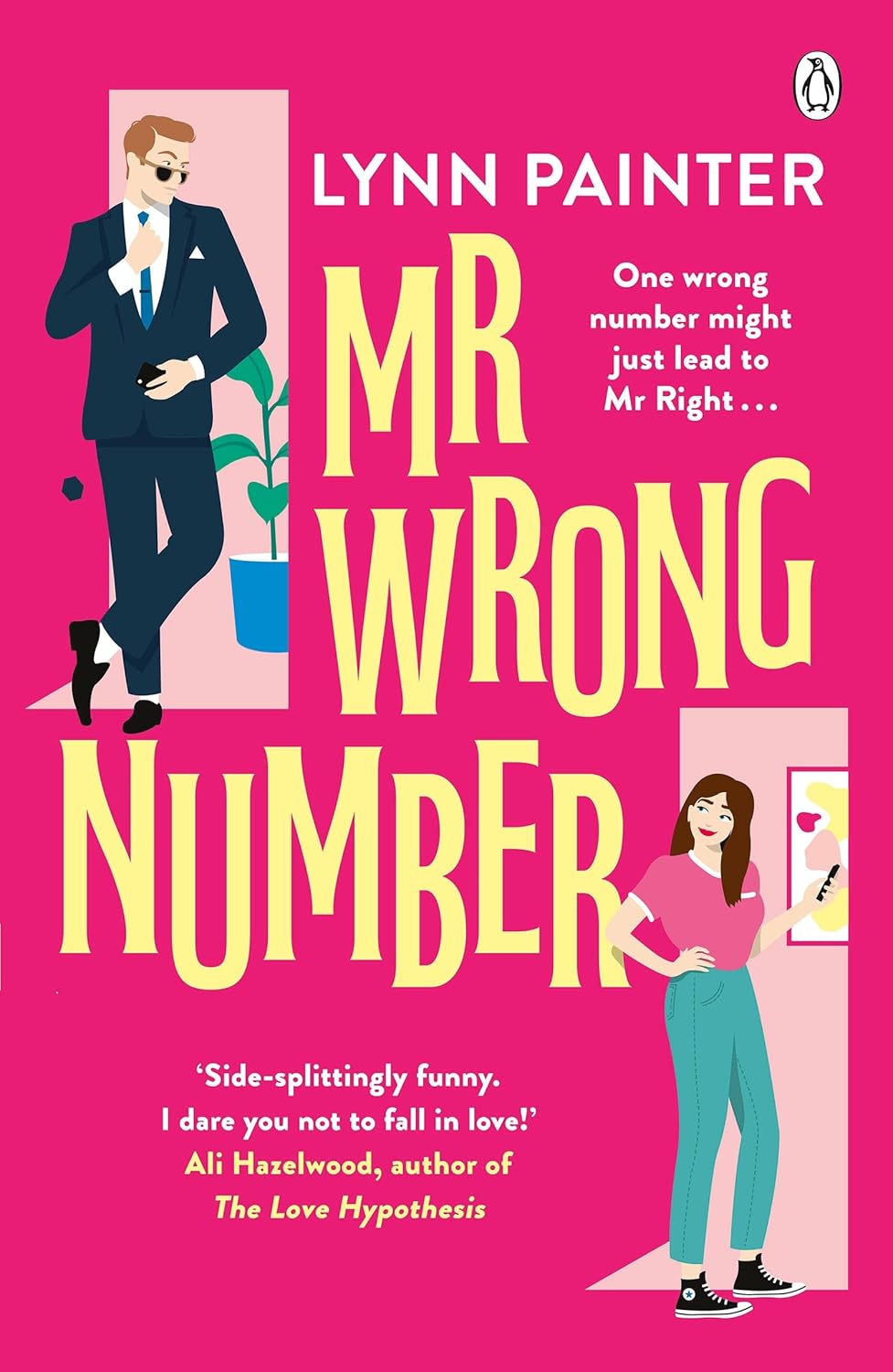 Mr Wrong Number: TikTok made me buy it! The addictive enemies to lovers romance by Lynn Painter