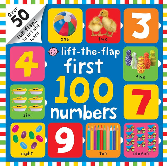 Lift-the-Flap First 100 Numbers (First 100 Lift-the Flap) by Natalie Munday