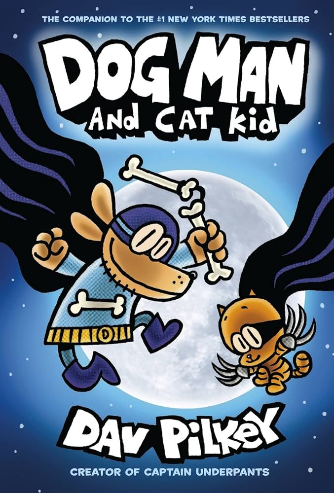 Dog Man Series 7 Books Collection Set By Dav Pilkey (Dog Man, Unleashed, A Tale of Two Kitties, Dog Man and Cat Kid, Lord of the Fleas, Brawl of the Wild [Hardcover], For Whom the Ball Rolls [Hardcove by Dav Pilkey
