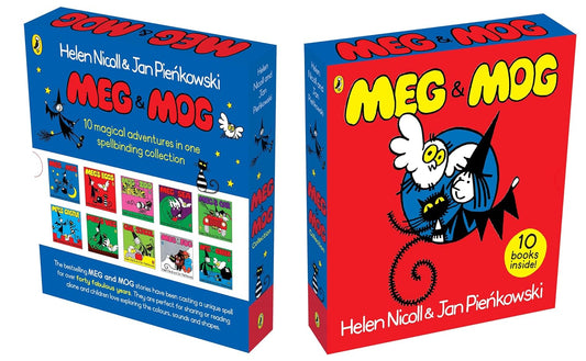 Meg and Mog Penguin Australia Slipcase by Helen Nicoll